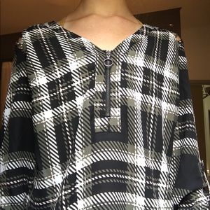 Fancy cut out blouse